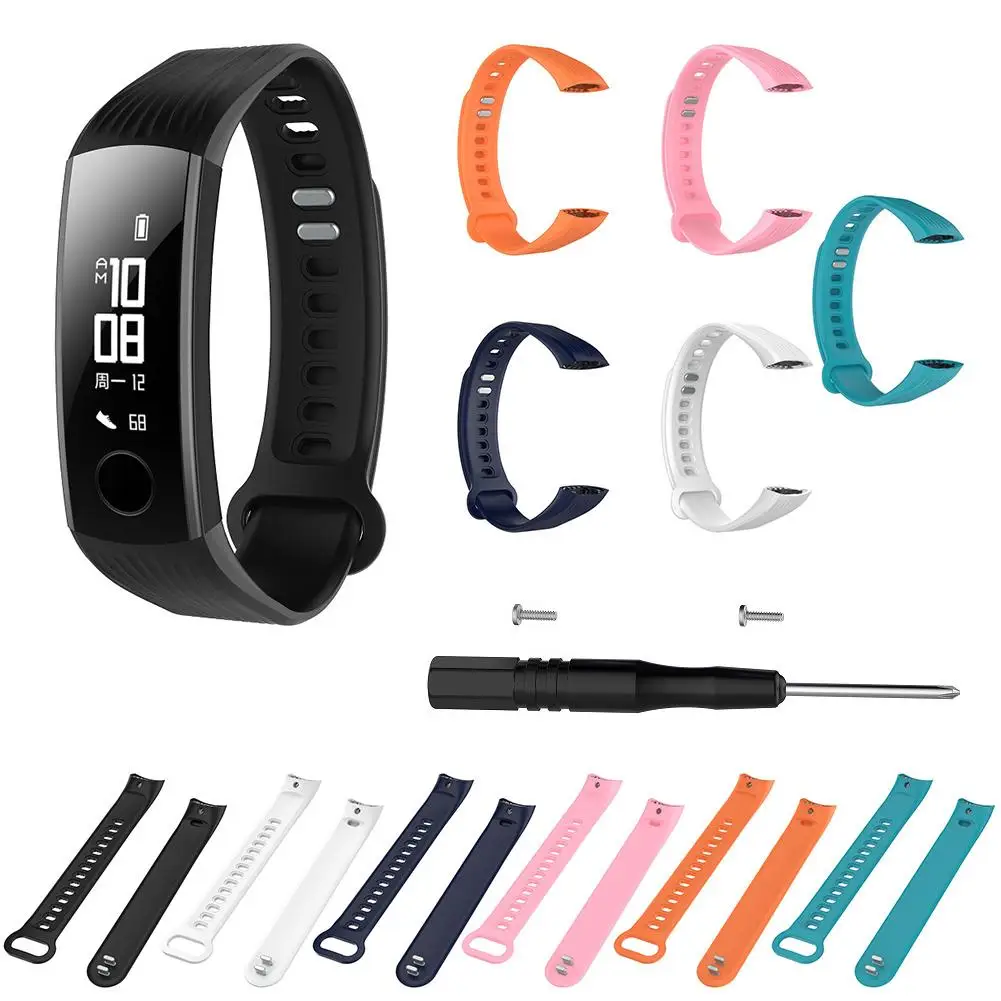 Силиконовый мягкий водонепроницаемый ремешок для часов HUAWEI Honor3 Smart Bracelet |
