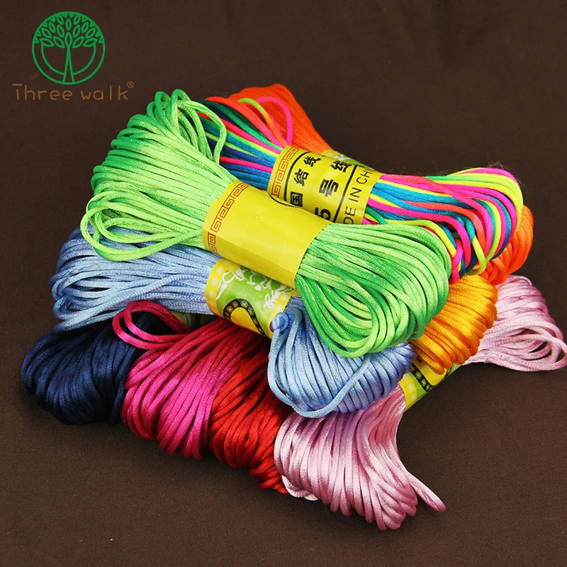 20meters/pack Chinese Knot Beading Jewelry Thread Cords 2mm Soutache Rope For DIY Bracelets Jewelry Making Accessories
20meters/pack Chinese Knot Beading Jewelry Thread Cords 2mm Soutache Rope For DIY Bracelets Jewelry Making Accessories