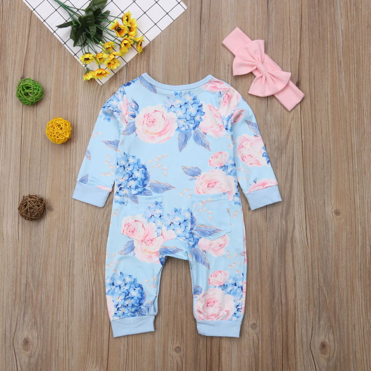 Flower Infant Baby Girl Clothing Romper Jumpsuit Gloral Cute Casual Headband Clothes Outfit Baby Girls 0-24M
Flower Infant Baby Girl Clothing Romper Jumpsuit Gloral Cute Casual Headband Clothes Outfit Baby Girls 0-24M