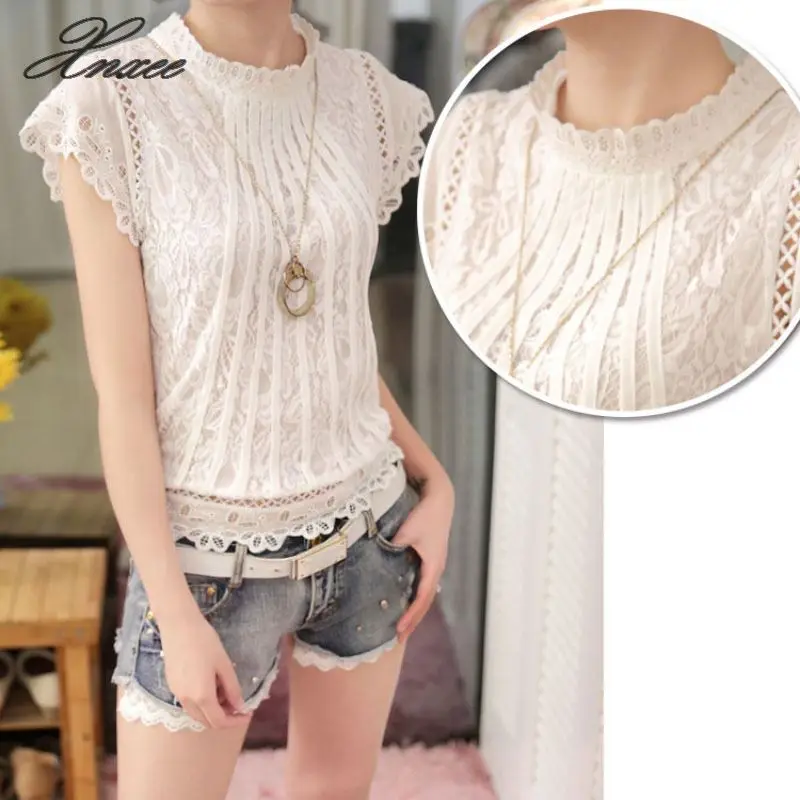 Lace Floral 2020 Summer Women Plus Size Crochet Hollow out Blouse Short Sleeve Slim Tops Shirts
Lace Floral 2020 Summer Women Plus Size Crochet Hollow out Blouse Short Sleeve Slim Tops Shirts