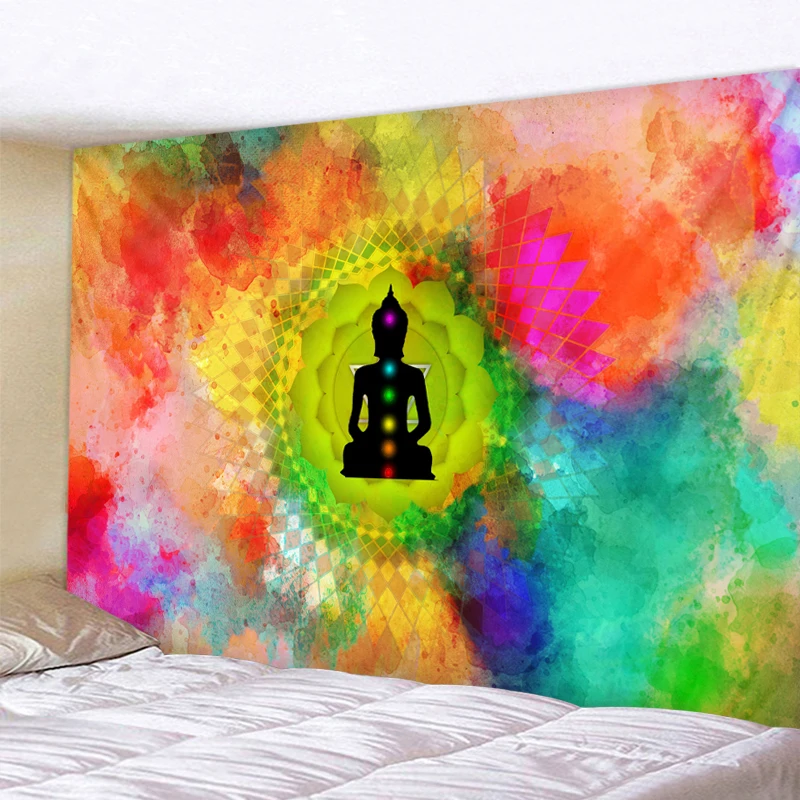 Watercolor Starry Sky Decor Psychedelic Tapestry Wall Hanging Indian Mandala Tapestry Hippie Chakra Tapestries Boho Wall Cloth
Watercolor Starry Sky Decor Psychedelic Tapestry Wall Hanging Indian Mandala Tapestry Hippie Chakra Tapestries Boho Wall Cloth