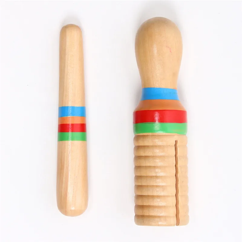 1Set Wooden Musical Instrument Children Kid Toys Sound Tube Small Single-threaded Ring Percussion Cylinder Croak Frog Barrel New
1Set Wooden Musical Instrument Children Kid Toys Sound Tube Small Single-threaded Ring Percussion Cylinder Croak Frog Barrel New