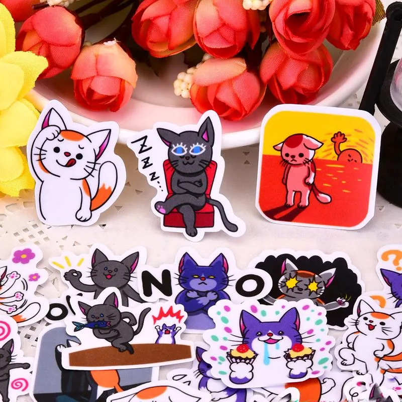 40pcs cute kawaii Self-made animals cats Stickers/ phone Stickers /stickers for the diary /DIY Craft Photo Albums/Waterproof
40pcs cute kawaii Self-made animals cats Stickers/ phone Stickers /stickers for the diary /DIY Craft Photo Albums/Waterproof