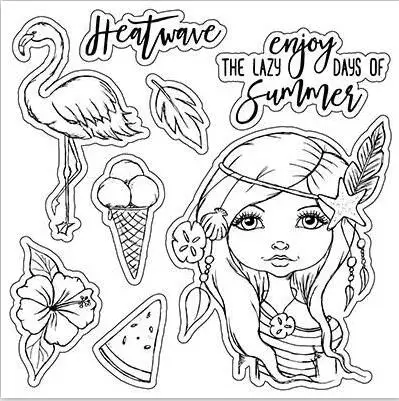 Gril Transparent Clear Silicone Stamp Seal DIY Scrapbooking photo Album Decorative Clear Stamp C380
Gril Transparent Clear Silicone Stamp Seal DIY Scrapbooking photo Album Decorative Clear Stamp C380