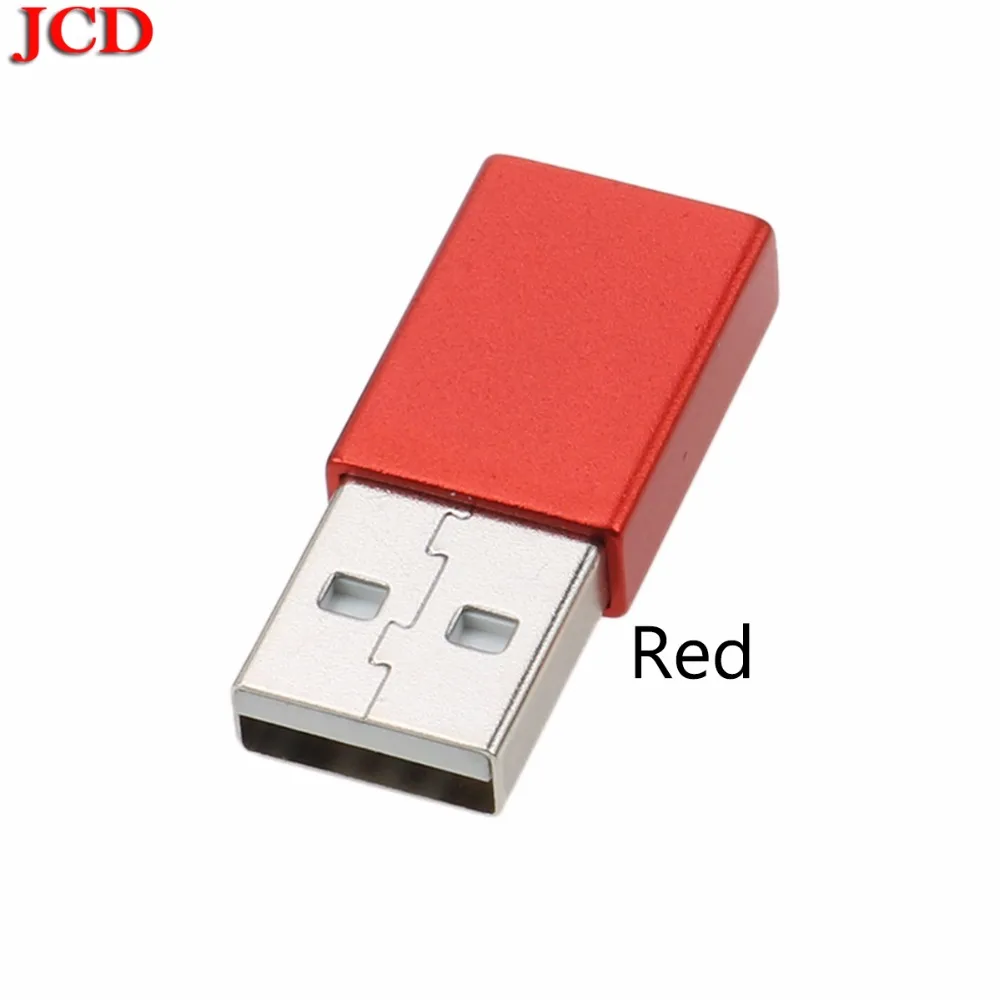 Переходник JCD USB 2 0 папа-мама 3 1 зарядный адаптер передачи данных usb
