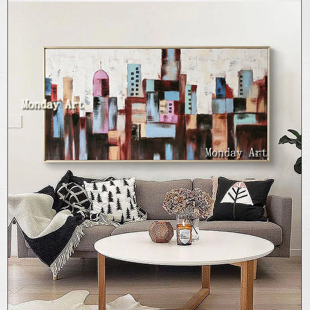 Handmade New York Urban Street oil painting Hand Painted Picture Canvas Oil Painting Wall Art Home decor for Living Room Bedroom
Handmade New York Urban Street oil painting Hand Painted Picture Canvas Oil Painting Wall Art Home decor for Living Room Bedroom