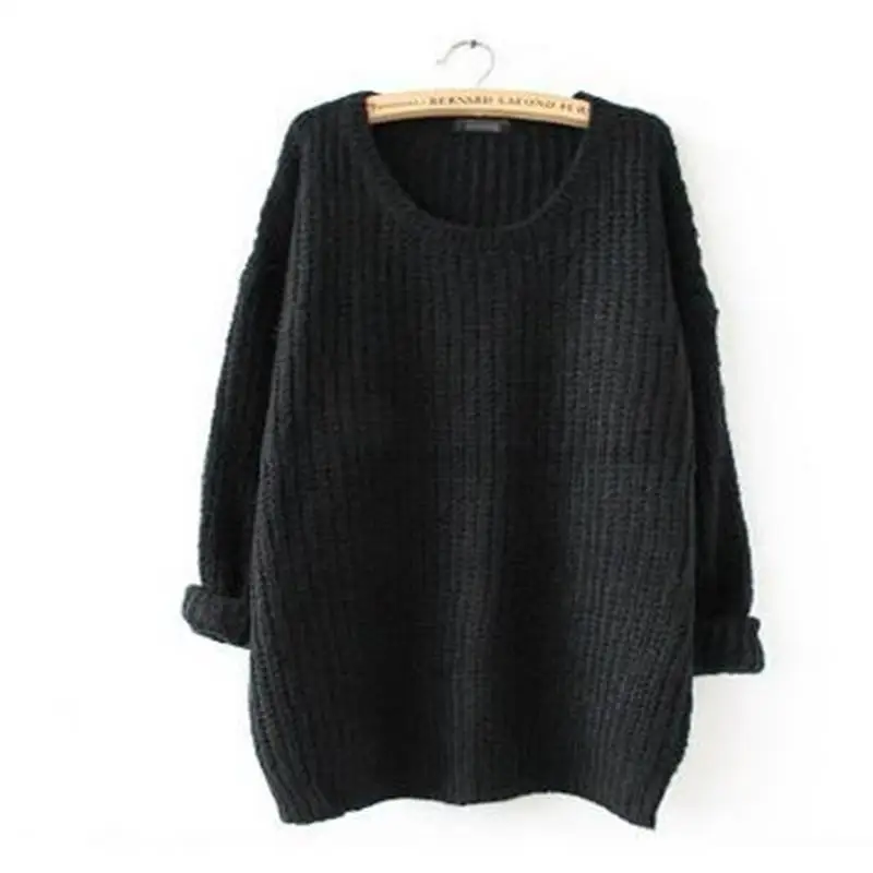 Freeshipping New Spring Autumn Women Sweater Fashion Vestido Plus size Loose Slim Solid Pullover Knitted Sweater For Women Large
Freeshipping New Spring Autumn Women Sweater Fashion Vestido Plus size Loose Slim Solid Pullover Knitted Sweater For Women Large