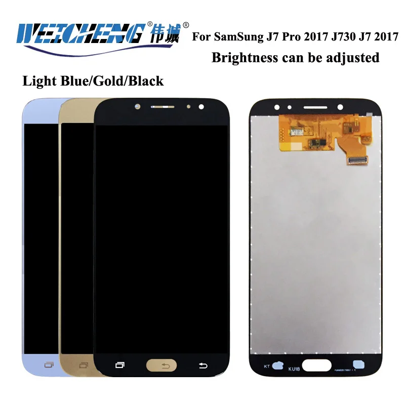 WEICHENG Adjustable 5.5'' LCD Display for SAMSUNG Galaxy J7 Pro J730 LCD For SAMSUNG J7 Pro 2017 Display Touch Screen Digitizer
WEICHENG Adjustable 5.5'' LCD Display for SAMSUNG Galaxy J7 Pro J730 LCD For SAMSUNG J7 Pro 2017 Display Touch Screen Digitizer