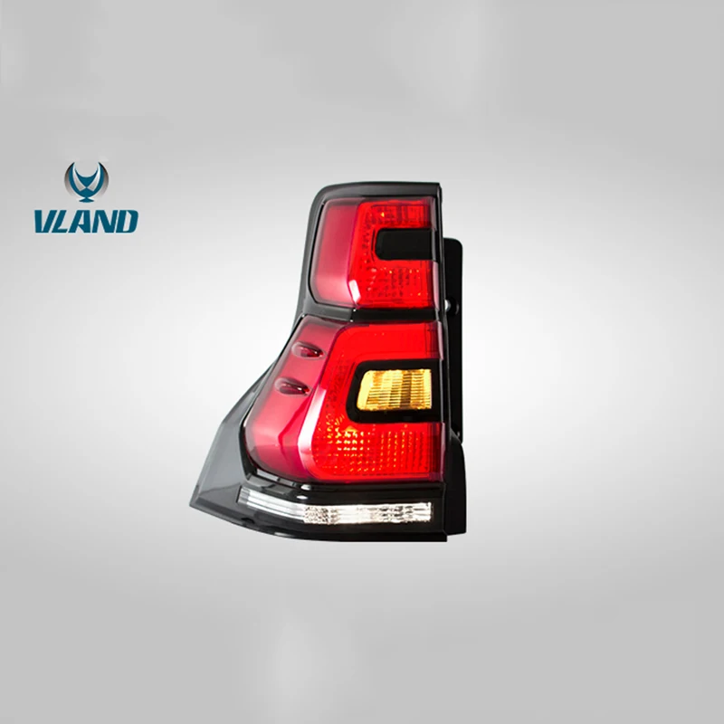 Vland заводские автомобильные аксессуары задний фонарь для Toyota Land Cruiser Prado 2010-2016 светодиодный фонарь светильник с полным светодиодный
Vland заводские автомобильные аксессуары задний фонарь для Toyota Land Cruiser Prado 2010-2016 светодиодный фонарь светильник с полным светодиодный