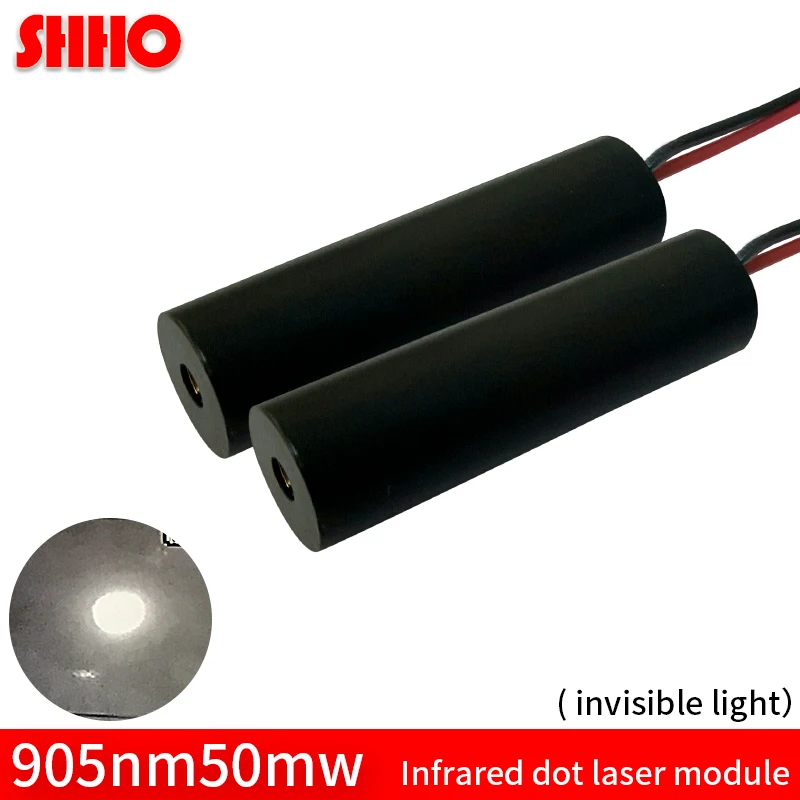 High quality adjustable 905nm 50mw infrared dot laser module locating at night super bright IR laser radar ranging transmitter
High quality adjustable 905nm 50mw infrared dot laser module locating at night super bright IR laser radar ranging transmitter