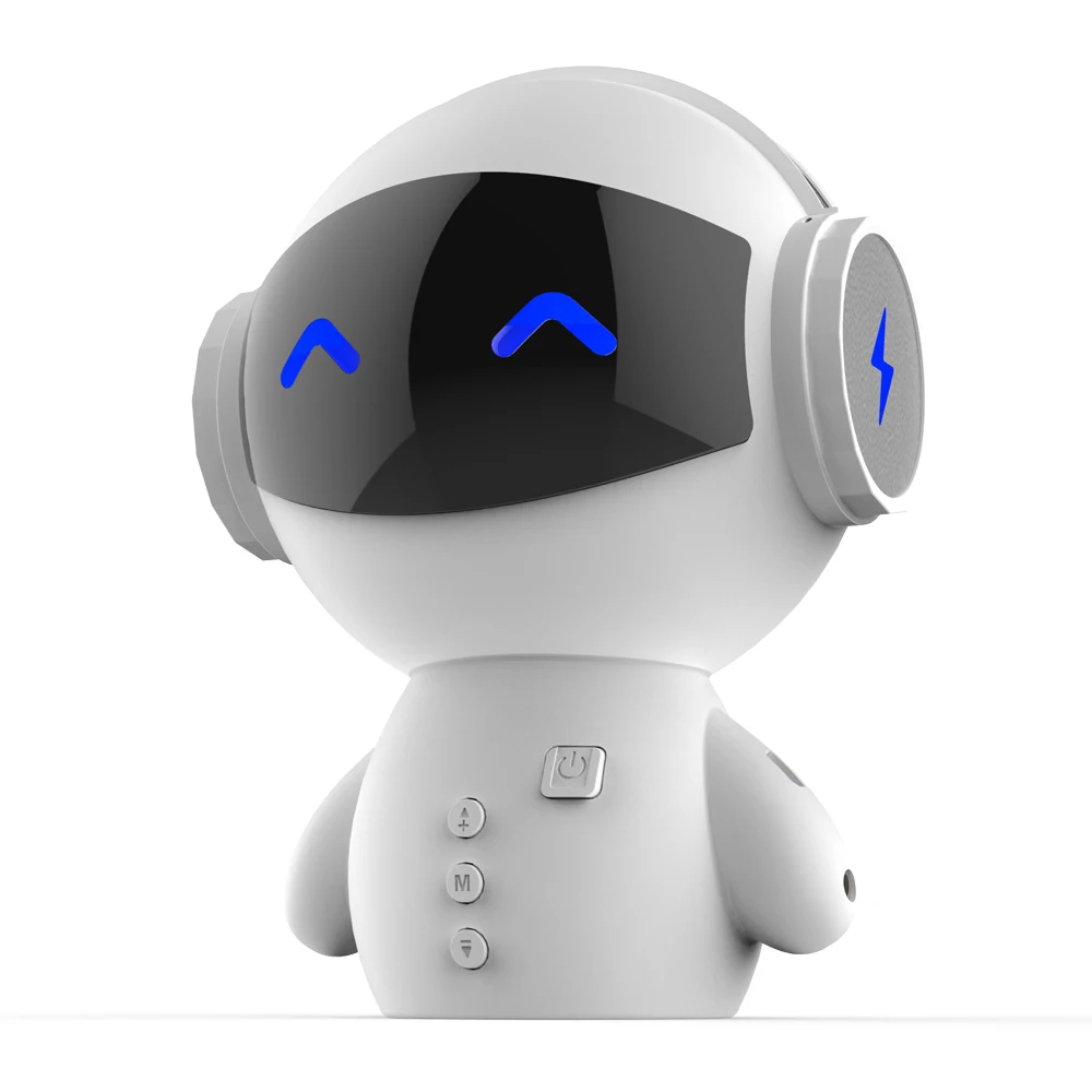 New Innovative Robot Smart Blueototh Speaker With Plus Bass Music Calls Handsfree TF MP3 And Power Bank Function.
New Innovative Robot Smart Blueototh Speaker With Plus Bass Music Calls Handsfree TF MP3 And Power Bank Function.