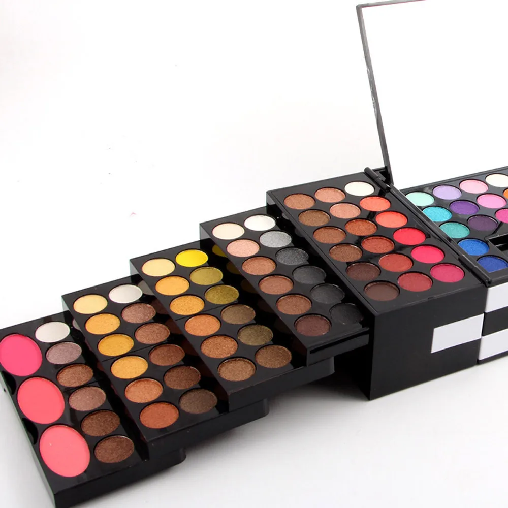 1 Set Make Up Matte 144 Color Eye Shadow 3 Color Blush 3 Color Eyebrow Powder Glitter Matte 5.14
1 Set Make Up Matte 144 Color Eye Shadow 3 Color Blush 3 Color Eyebrow Powder Glitter Matte 5.14