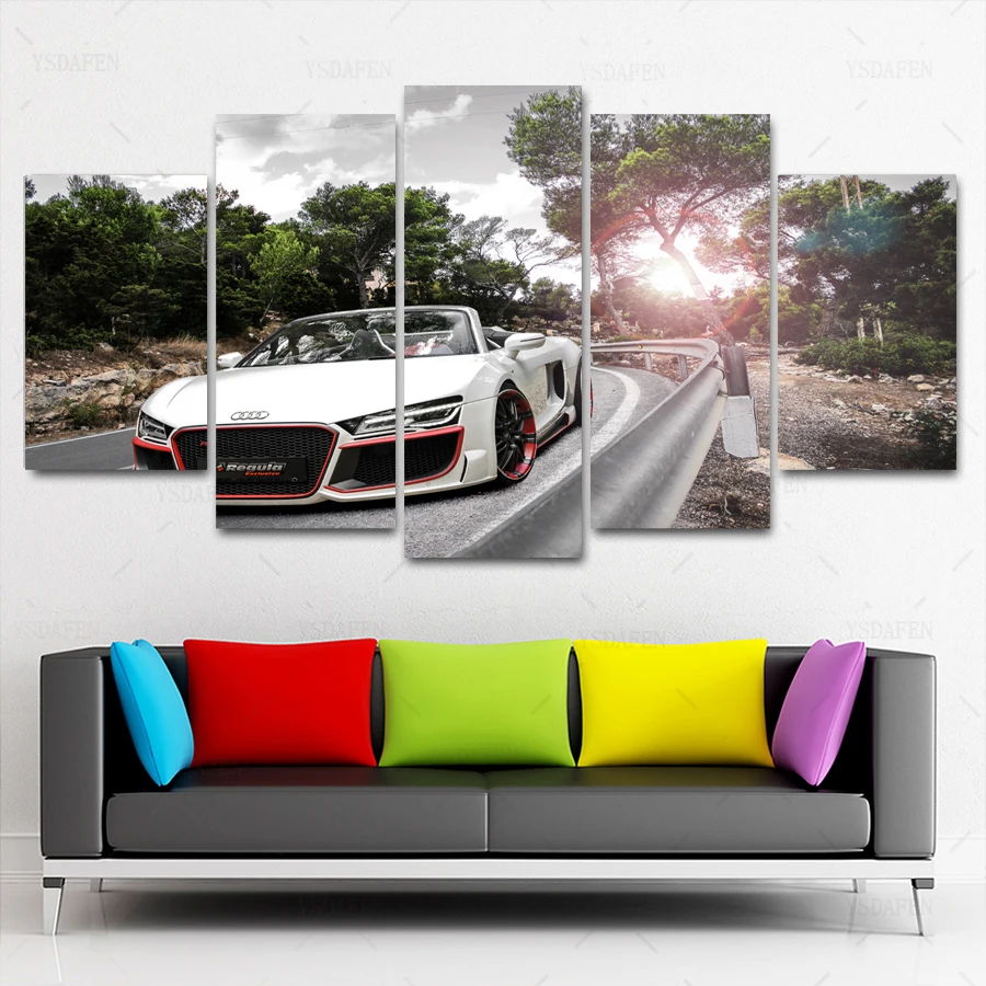 Op de muur HD print olieverf modulaire foto A sports car poster kind room decor woondecoratie 5 stks canvas art z048
Op de muur HD print olieverf modulaire foto A sports car poster kind room decor woondecoratie 5 stks canvas art z048