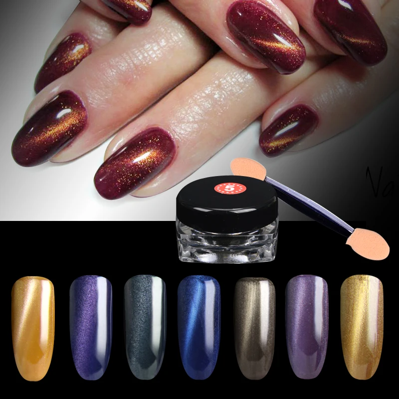 YWK holographic powder 12 Colors Optional Cat Eye Mirror Powder 1g Laser Magnetic Chameleon Powder Nail Glitter For Nail Art
YWK holographic powder 12 Colors Optional Cat Eye Mirror Powder 1g Laser Magnetic Chameleon Powder Nail Glitter For Nail Art
