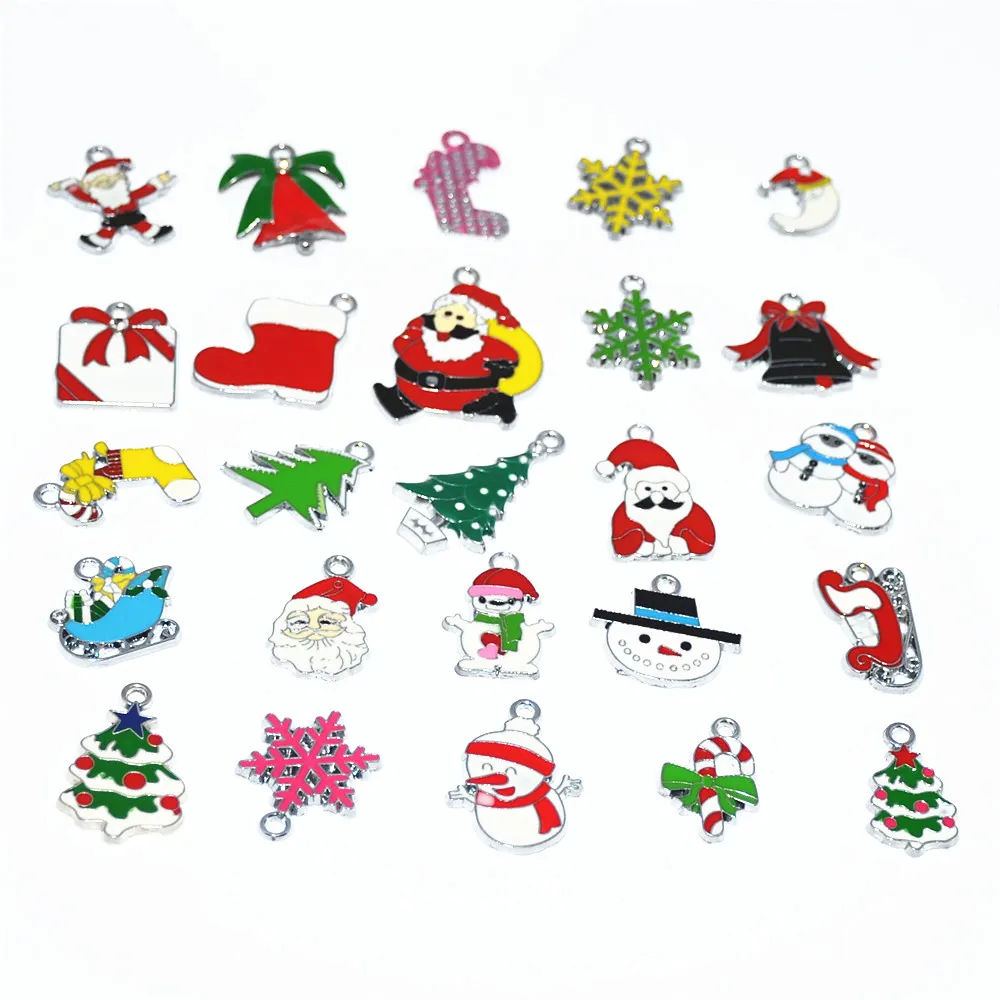 Uodesign Cute Colorful Christmas Charm Snowflake Santa Claus Charms Pendants fit DIY Jewelry Making Accessories Mix 10pcs
Uodesign Cute Colorful Christmas Charm Snowflake Santa Claus Charms Pendants fit DIY Jewelry Making Accessories Mix 10pcs