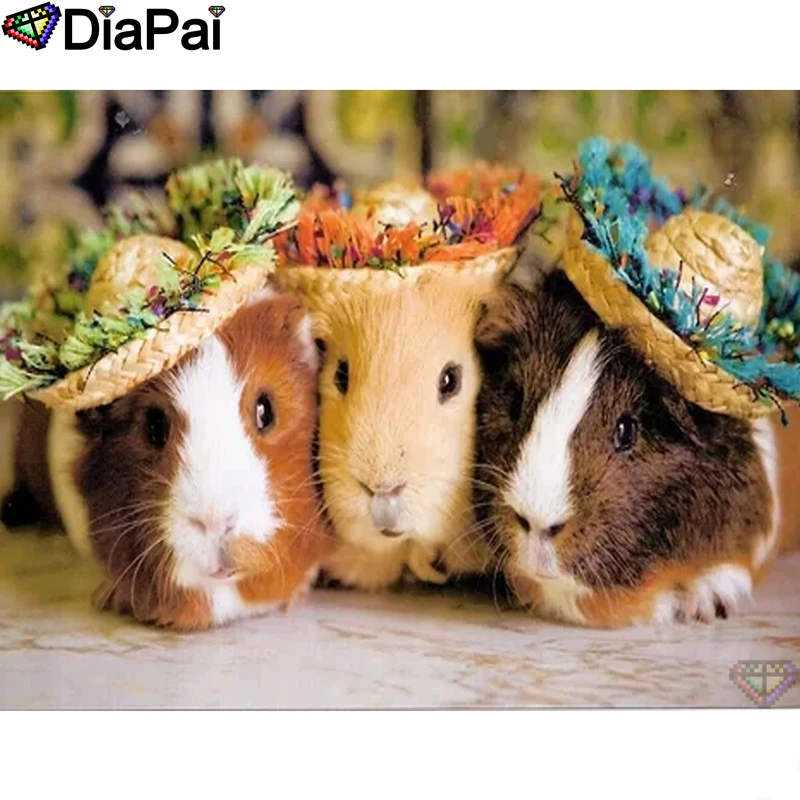 DIAPAI 5D DIY Diamond Painting 100% Full Square/Round Drill "Animal hamster" Diamond Embroidery Cross Stitch 3D Decor A22172
DIAPAI 5D DIY Diamond Painting 100% Full Square/Round Drill "Animal hamster" Diamond Embroidery Cross Stitch 3D Decor A22172