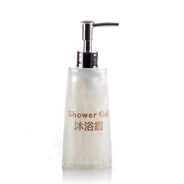 Custom LOGO hand sanitizer bottle resin emulsion bottle European style bathroom pressure mouth beauty shop
Custom LOGO hand sanitizer bottle resin emulsion bottle European style bathroom pressure mouth beauty shop