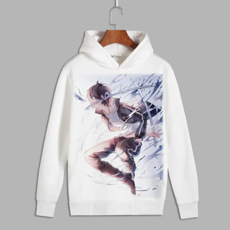 Anime Noragami Cosplay Yato Print Pullover hooded sweatshirts Iki Hiyori Unisex Fleece Hoodies for Autumn
Anime Noragami Cosplay Yato Print Pullover hooded sweatshirts Iki Hiyori Unisex Fleece Hoodies for Autumn