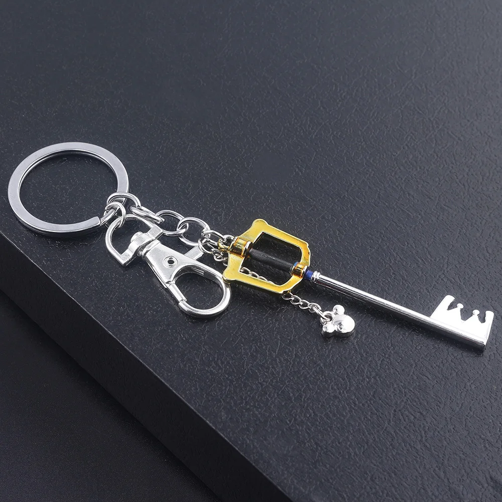 Kingdom Hearts Sora Keyblade Keychain Key Shape Weapon Pendant Key Chain for Women Men Choker Keyring Souvenir Jewelry Gift
Kingdom Hearts Sora Keyblade Keychain Key Shape Weapon Pendant Key Chain for Women Men Choker Keyring Souvenir Jewelry Gift