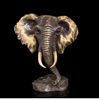 crafts luck elephant animal head statues animal ornaments copper Sculpture statue aquarium for home room decoration
crafts luck elephant animal head statues animal ornaments copper Sculpture statue aquarium for home room decoration