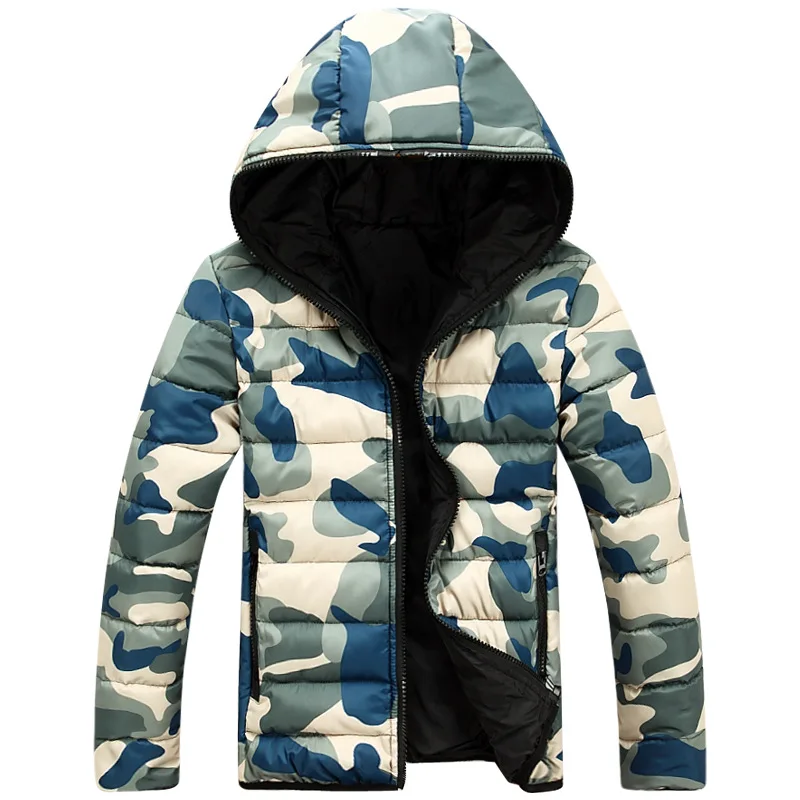 New Brand men's clothing winter jacket with hooded Warm Coat Male camouflage winter coat casual Warm Both sides to wear parkas
New Brand men's clothing winter jacket with hooded Warm Coat Male camouflage winter coat casual Warm Both sides to wear parkas