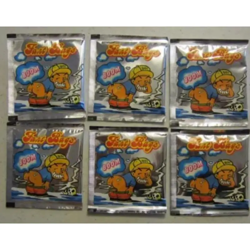 5PC new gadget Smelly package fart bomb bag April fool's day halloween creative prank bromas stench bag funny gadgets toys
5PC new gadget Smelly package fart bomb bag April fool's day halloween creative prank bromas stench bag funny gadgets toys