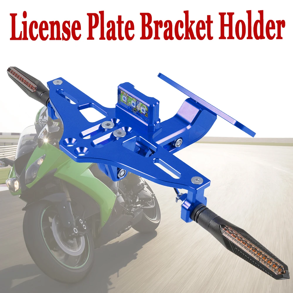 CNC Motorcycle License Plate Holder Moto indicator Bracket With Led Lamp For 125 250 390 690 Enduro SMC 990 Supermoto
CNC Motorcycle License Plate Holder Moto indicator Bracket With Led Lamp For 125 250 390 690 Enduro SMC 990 Supermoto