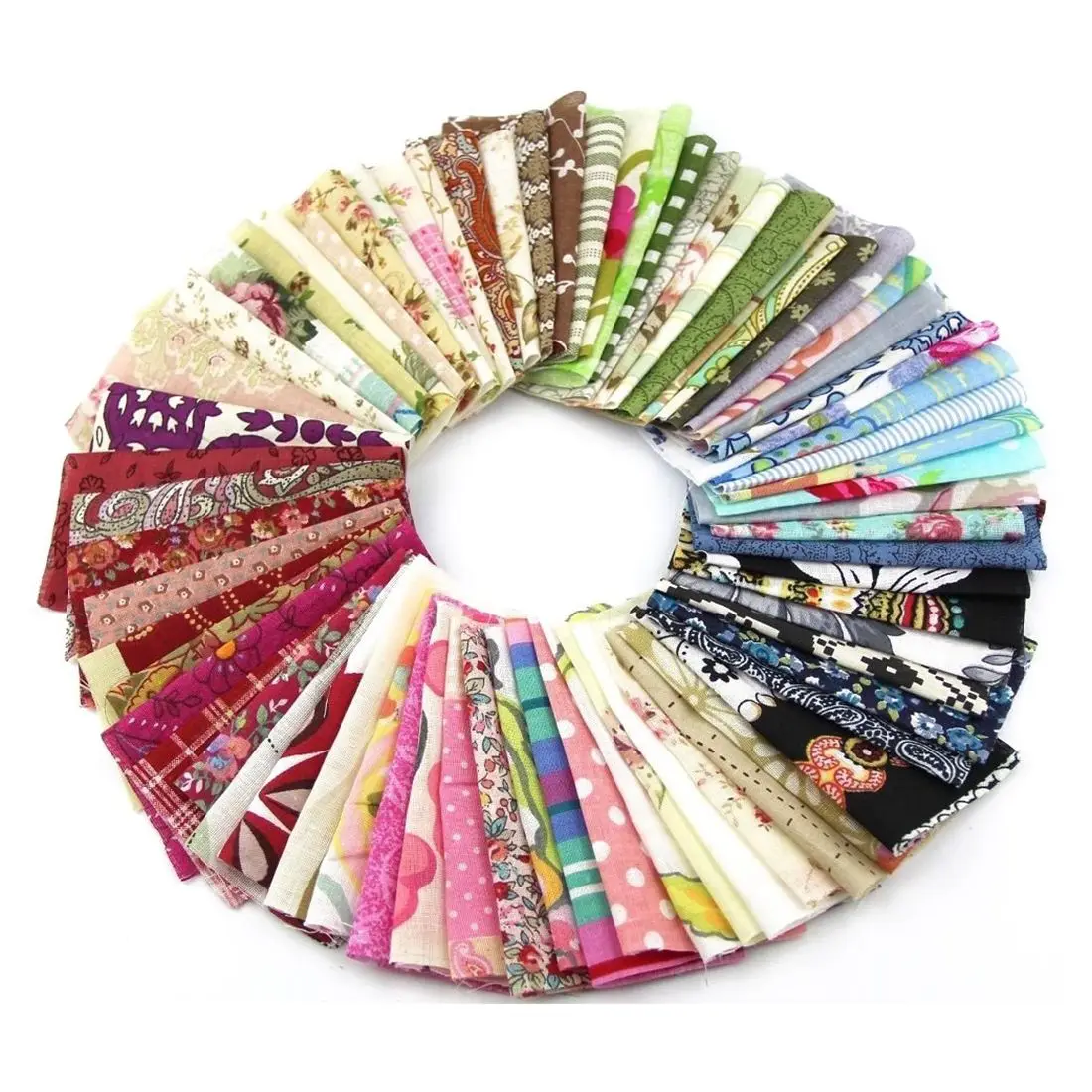 50Pcs Fabric Patchwork Craft Cotton Material Batiks Mixed Squares Bundle DIY Sewing Quilting Fat Quarters Material Tissue
50Pcs Fabric Patchwork Craft Cotton Material Batiks Mixed Squares Bundle DIY Sewing Quilting Fat Quarters Material Tissue