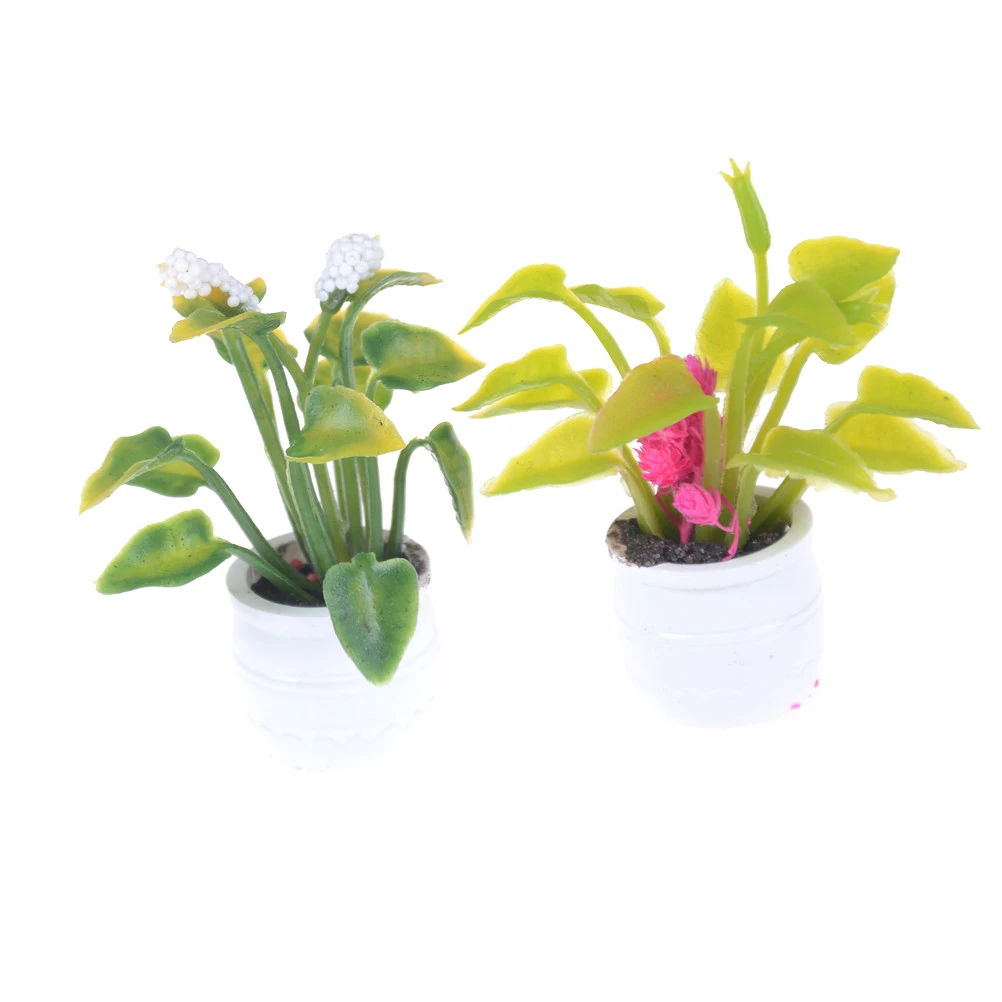 Dollhouse Flower For 1:12 Doll House Miniature Potted Plant Flowers Pot Doll House Decor Furniture Fairy Garden Accessories
Dollhouse Flower For 1:12 Doll House Miniature Potted Plant Flowers Pot Doll House Decor Furniture Fairy Garden Accessories