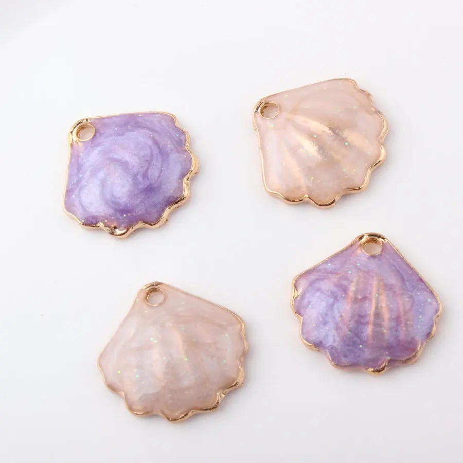 Pearlescent Scallops Shell Charms Enamel Gold Korean Charms DIY Jewelry Accessories For Handmade Small Bracelet Necklace Pendant
Pearlescent Scallops Shell Charms Enamel Gold Korean Charms DIY Jewelry Accessories For Handmade Small Bracelet Necklace Pendant