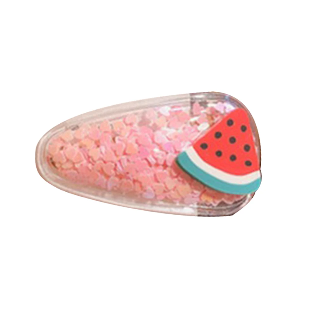 Kid Girl Barrette Transparent Water Drop Shape Quicksand Fruit Hairpin Hair Clip kids baby girl Cartoon Fruit Hairclip Headwear
Kid Girl Barrette Transparent Water Drop Shape Quicksand Fruit Hairpin Hair Clip kids baby girl Cartoon Fruit Hairclip Headwear