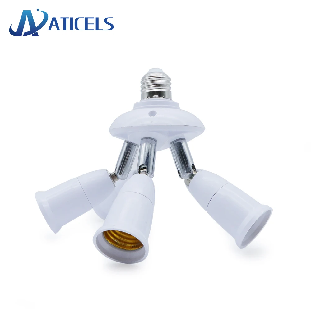 2/3/4/5 in 1 Socket Splitter E27 To E27 Lamp Base Adapter Converter Flexible Extended Lamp holder for LED Lamp Bulbs
2/3/4/5 in 1 Socket Splitter E27 To E27 Lamp Base Adapter Converter Flexible Extended Lamp holder for LED Lamp Bulbs