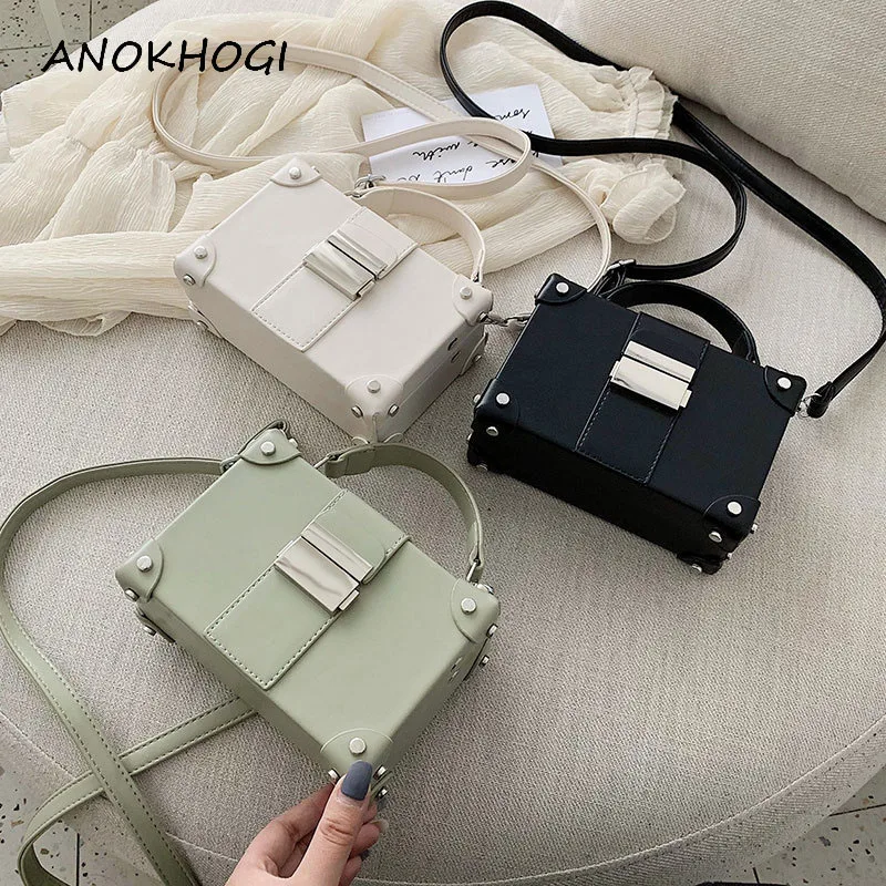Box Shape Women Fashion Square Bag Adjustable Solid Handbags Female Shoulder Bag Messengers B434
Box Shape Women Fashion Square Bag Adjustable Solid Handbags Female Shoulder Bag Messengers B434