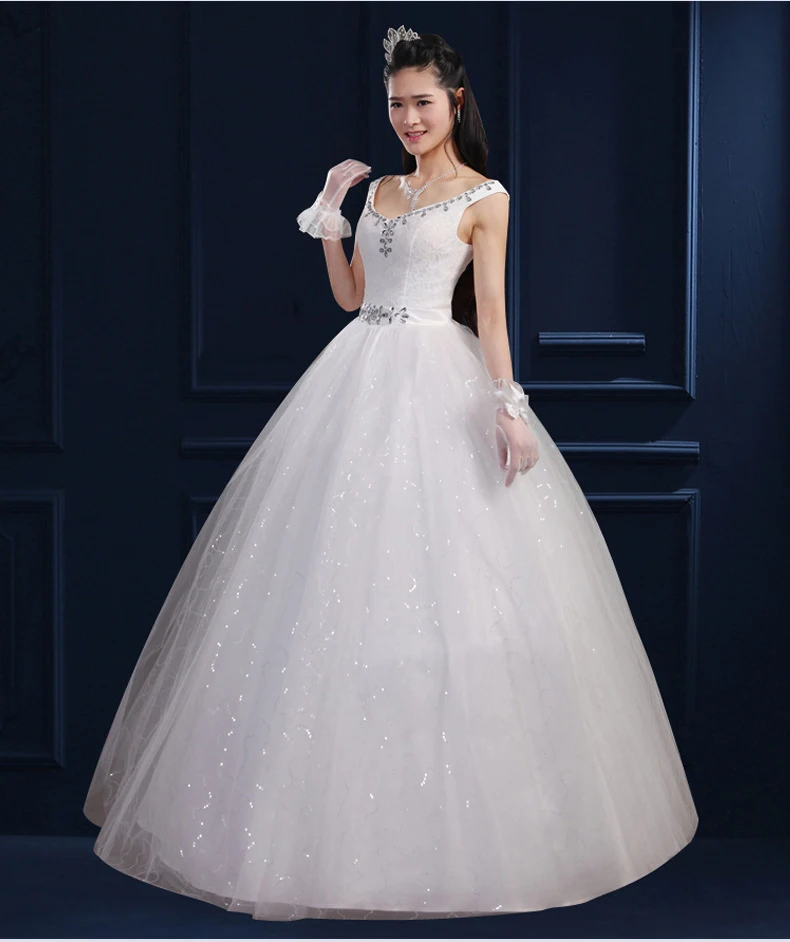 Wedding Gown 2019 Princess Dress for Bride Ball Gown Vintage Deco Beaded Lace Tulle Boat Neck Floor Length White Plus
Wedding Gown 2019 Princess Dress for Bride Ball Gown Vintage Deco Beaded Lace Tulle Boat Neck Floor Length White Plus