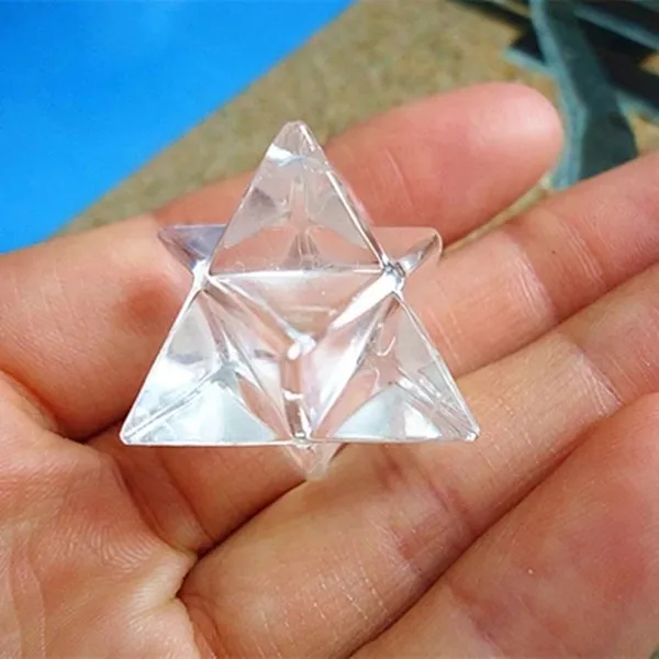 Natural White Quartz crystal Stone Merkaba Pendant Necklace Healing natural stones and minerals
Natural White Quartz crystal Stone Merkaba Pendant Necklace Healing natural stones and minerals