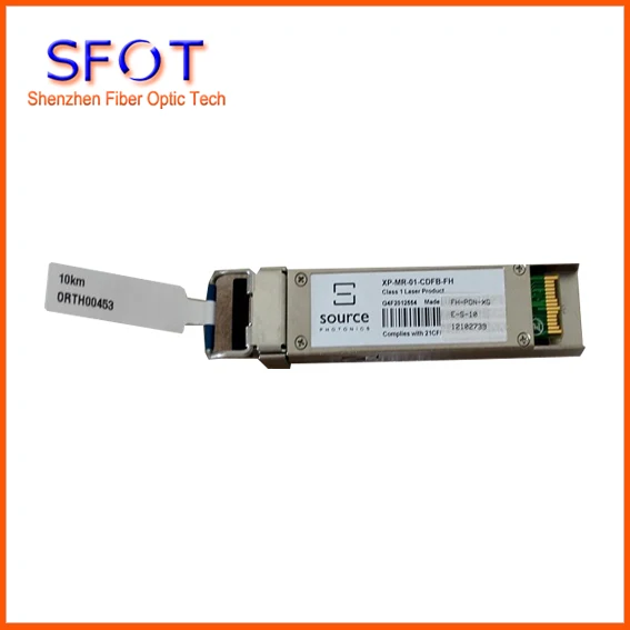 Source XGE XFP Module, can be used in HU1A or HU2A, for OLT AN5516-01 or AN5516-06
Source XGE XFP Module, can be used in HU1A or HU2A, for OLT AN5516-01 or AN5516-06