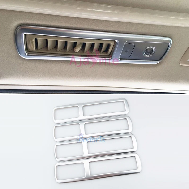 Chrome Car Styling Roof Air Conditioner AC Outlet Vent Trim Panel 2016 2017 2018 2019 For Toyota VELLFIRE 30 Alphard Accessories
Chrome Car Styling Roof Air Conditioner AC Outlet Vent Trim Panel 2016 2017 2018 2019 For Toyota VELLFIRE 30 Alphard Accessories