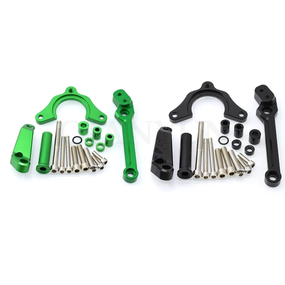 For Kawasaki Z900 2017 2018 CNC Aluminum Adjustable Steering Damper Stabilizer Bracket Mounting Kit Z900
For Kawasaki Z900 2017 2018 CNC Aluminum Adjustable Steering Damper Stabilizer Bracket Mounting Kit Z900