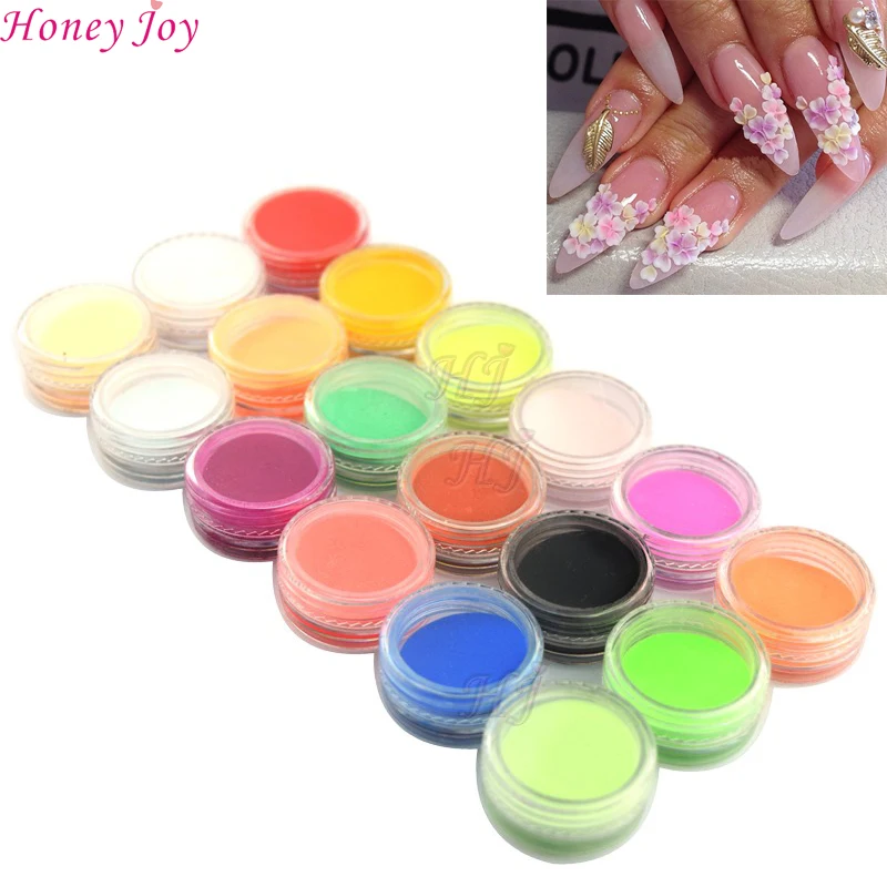 18 Colors Nail Art Sculpture Carving Acrylic Powder 12 Colors Glitter Powder Dust For UV GEL Acrylic Powder Decoration Tips
18 Colors Nail Art Sculpture Carving Acrylic Powder 12 Colors Glitter Powder Dust For UV GEL Acrylic Powder Decoration Tips