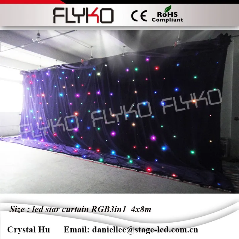 RGB3in1 цветная светодиодная ткань со звездой, супер предложение, настраиваемые Светодиодные фоны, светодиодная цветная ткань со звездой, светодиодная занавеска 4x8m
RGB3in1 цветная светодиодная ткань со звездой, супер предложение, настраиваемые Светодиодные фоны, светодиодная цветная ткань со звездой, светодиодная занавеска 4x8m