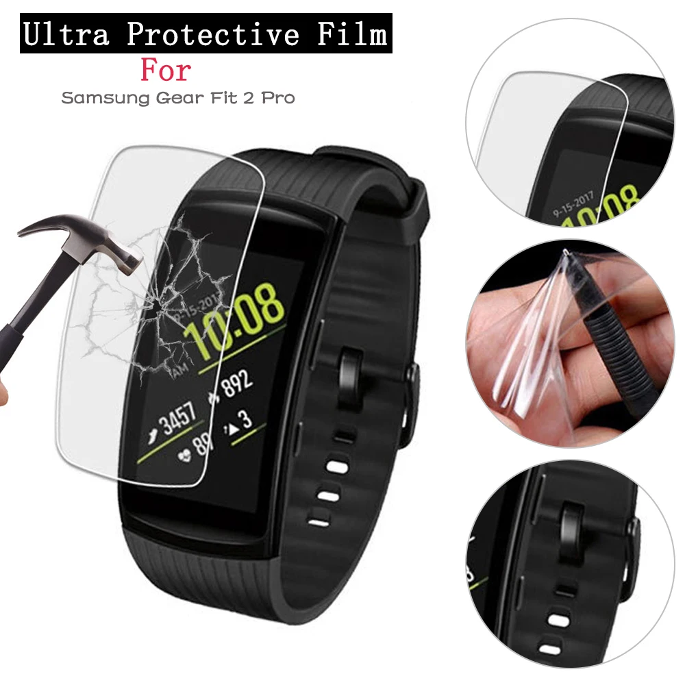 Anti-scratch Soft TPU Ultra HD Clear Protective Film For Samsung Gear Fit 2 Pro For Gear Fit2/Pro Full Screen Protector Cover
Anti-scratch Soft TPU Ultra HD Clear Protective Film For Samsung Gear Fit 2 Pro For Gear Fit2/Pro Full Screen Protector Cover