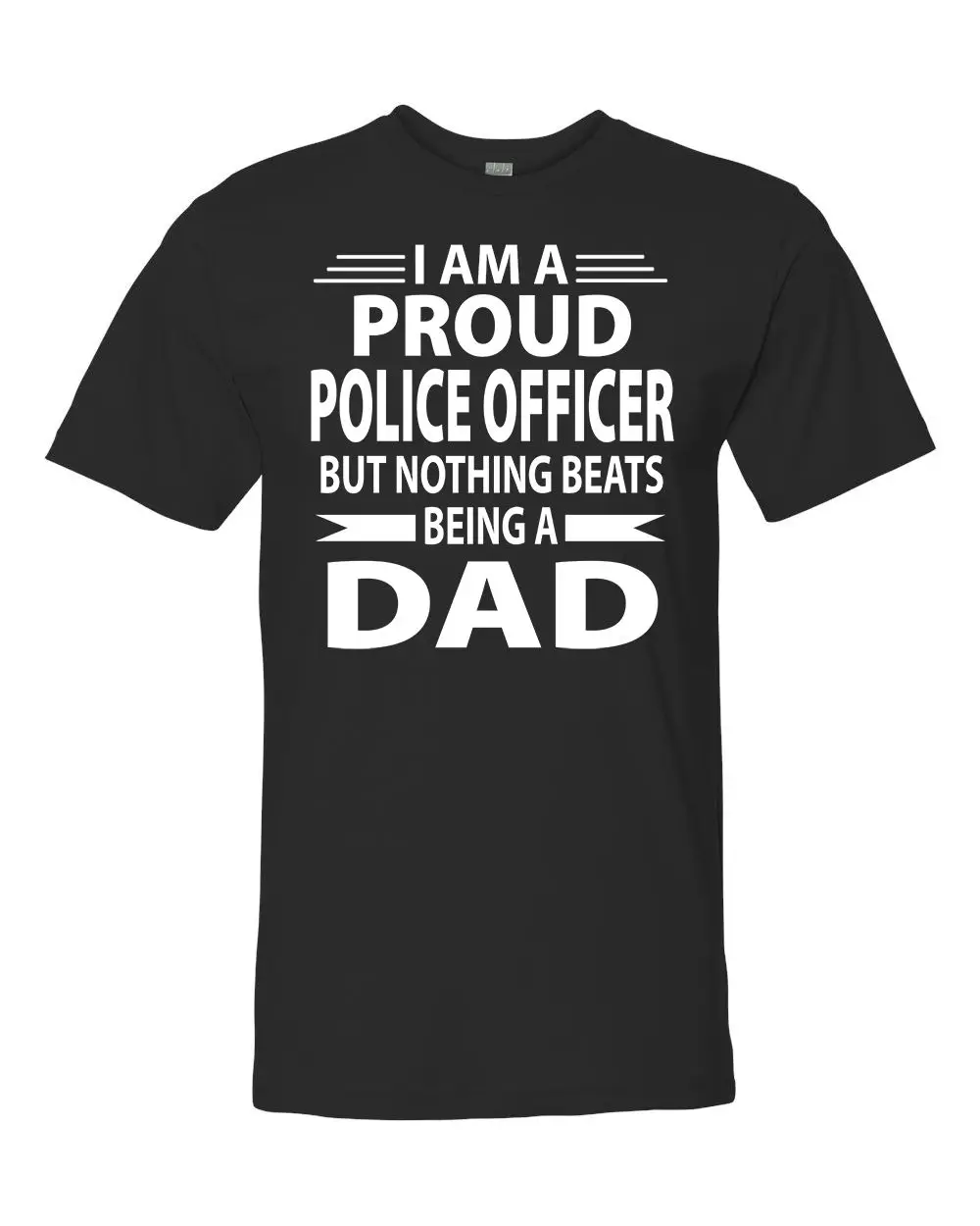 T-Shirt Homme 2019 New Sleeve Harajuku Tops Proud Police Officer But Nothing Beats Being A Dad Cool T Shirt | Мужская одежда
