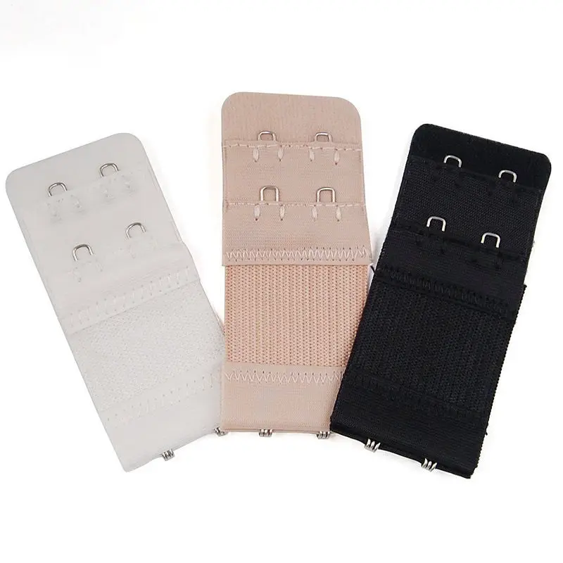 3 Pcs 3 Colors size:Approx 7.6cm Black White Nude 2 Rows 2 Hooks Bra Extenders set Ladies Clasp Strap Extender
3 Pcs 3 Colors size:Approx 7.6cm Black White Nude 2 Rows 2 Hooks Bra Extenders set Ladies Clasp Strap Extender