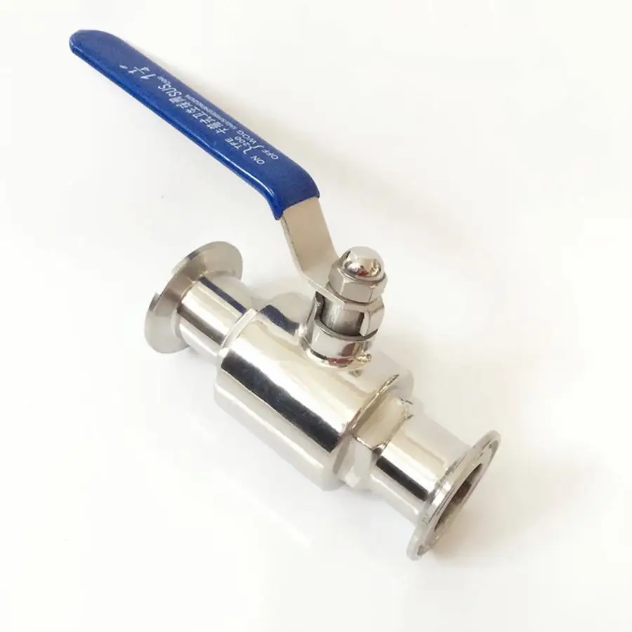 Fit 38mm 1-1/2" Pipe OD x 1.5" Tri Clamp Sanitary Ball Shut Off Valve SUS 316L Stainless Beer Brewing Home
Fit 38mm 1-1/2" Pipe OD x 1.5" Tri Clamp Sanitary Ball Shut Off Valve SUS 316L Stainless Beer Brewing Home