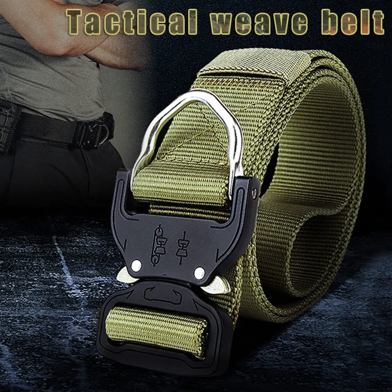 Hot Men's Multifunctional Adjustable Belt Heavy Duty Webbing Belt Military Style Weaving fabric Belts DO2
Hot Men's Multifunctional Adjustable Belt Heavy Duty Webbing Belt Military Style Weaving fabric Belts DO2