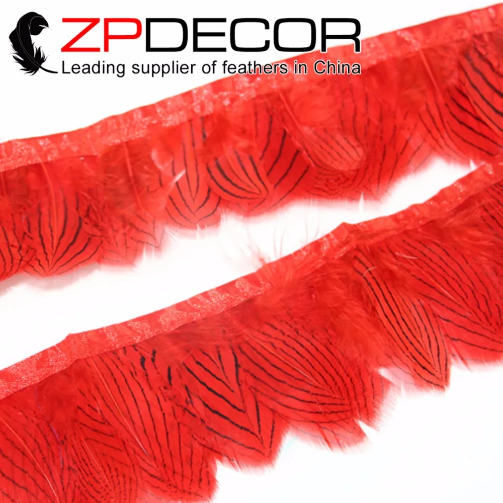ZPDECOR 10yards/lot 2-3.2inch Sexy Top Quality Red Silver Pheasant Feathers Trim DIY Craft Decoration
ZPDECOR 10yards/lot 2-3.2inch Sexy Top Quality Red Silver Pheasant Feathers Trim DIY Craft Decoration