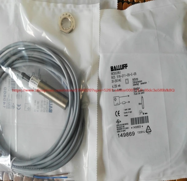 100% NEW BES 516-211-E6-E-05 Proximity Switch Inductive Sensor AC/DC Universal Normally Open Sensor
100% NEW BES 516-211-E6-E-05 Proximity Switch Inductive Sensor AC/DC Universal Normally Open Sensor