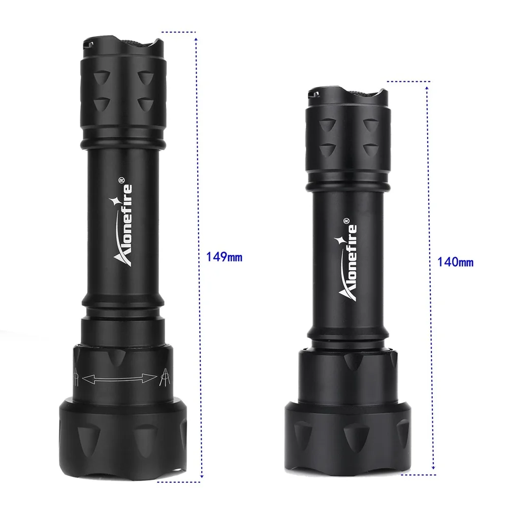AloneFire TK20 CREE XM-T6 охотничий пистолет с креплением масштабируемый фонарик