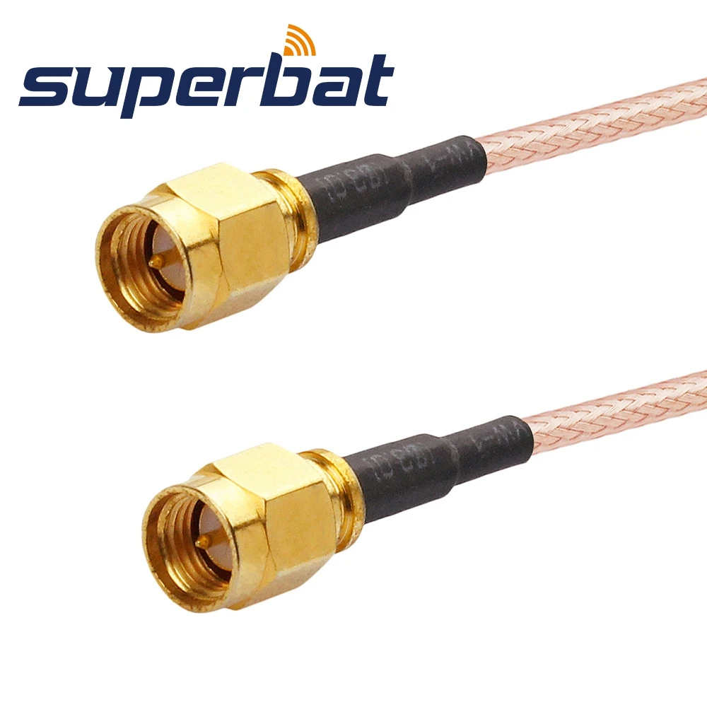 Кабель с разъемом SMA и штекером SMA Superbat RG316 15 см для маршрутизатора Wi-Fi
Кабель с разъемом SMA и штекером SMA Superbat RG316 15 см для маршрутизатора Wi-Fi