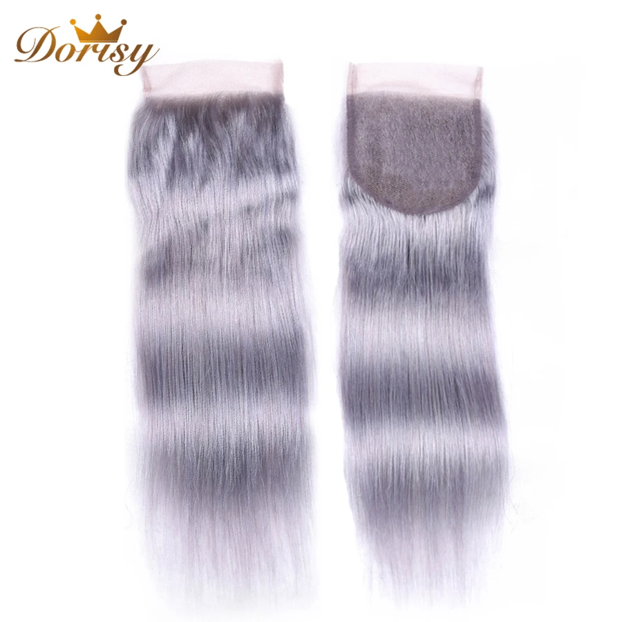 Grey Bundles With Closure Remy Brazilian Straight Hair With Closure Human Hair Bundles With 4*4 Lace Closure Dorisy Hair
Grey Bundles With Closure Remy Brazilian Straight Hair With Closure Human Hair Bundles With 4*4 Lace Closure Dorisy Hair
